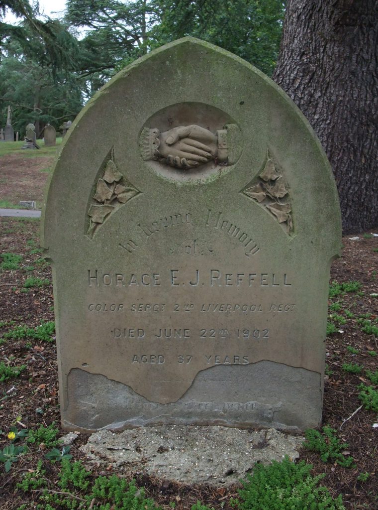 Grave of Horace Edwin Reffell