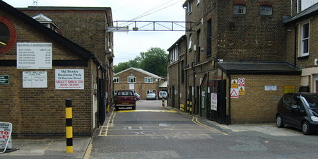 Front of brewery in 2007